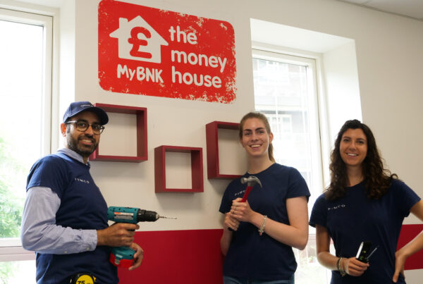 Volunteers at The Money House